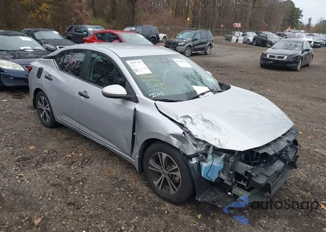2020 Nissan Sentra Sv Xtronic Cvt from USA, damaged, VIN 3N1AB8CV4LY285142